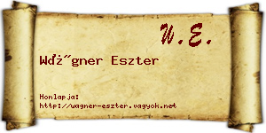 Wágner Eszter névjegykártya